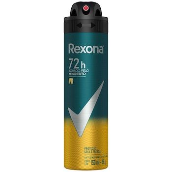 Desodorante Aerosol Rexona V8 Man 72h 150ml