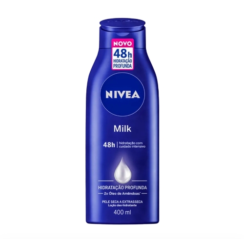 Hidratante Nivea Milk 48h 400ml