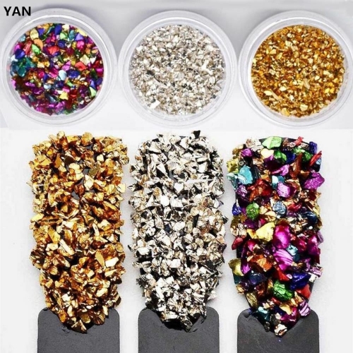 Pedraria Colorida para decoração de Unhas