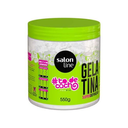 Gelatina Salon line Super definição 550g