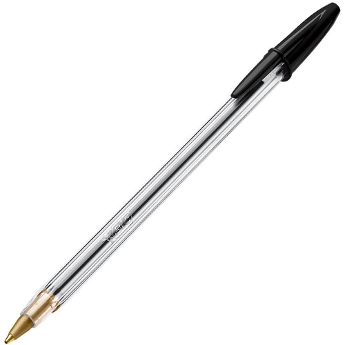 Caneta Bic Preta Ponta Média 1.0mm
