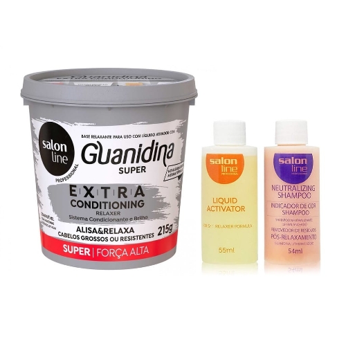 Guanidina Salon Line Extra Condit. Super 215g