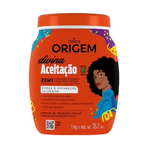 Creme Hidratante Origem 2em1 Divina Aceitação 1kg