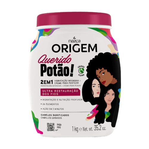 Creme Hidratante Origem 2em1 Querido Potao 1kg