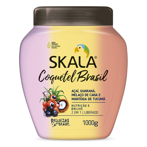 Creme Skala Coquetel Brasil 2 em 1 1kg
