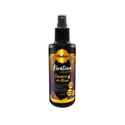 Queratina liquida Dhalias Complexo de Ativos 170ml
