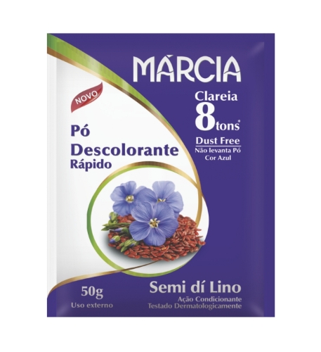 Po Descolorante Marcia 8 Tons 50g
