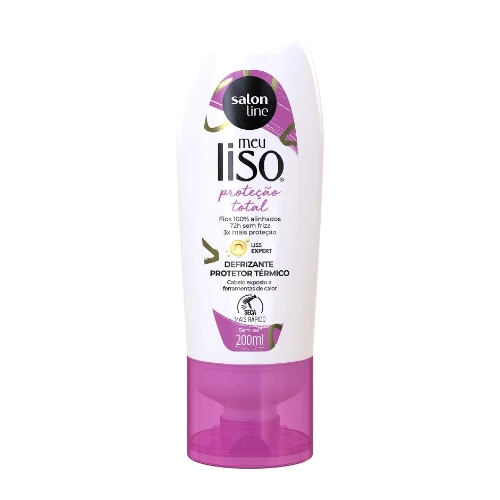 Defrizante Protetor Termico Salon Line Proteção Total 200ml