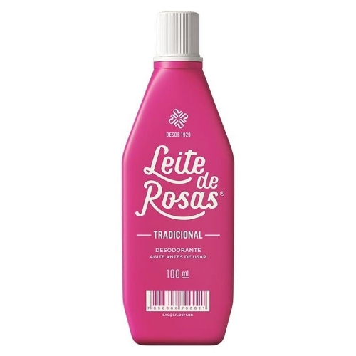 Leite de Rosas Tradicional 100ml