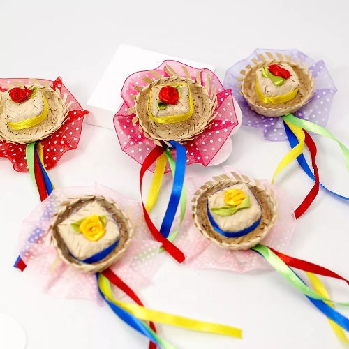 Presilha Junina Decorada com laço