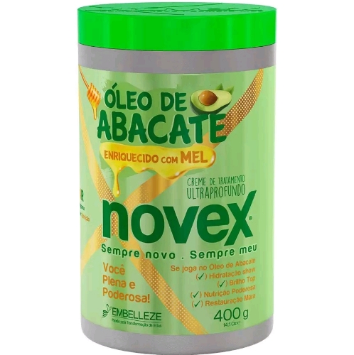 Mascara Novex Oleo de Abacate 400g