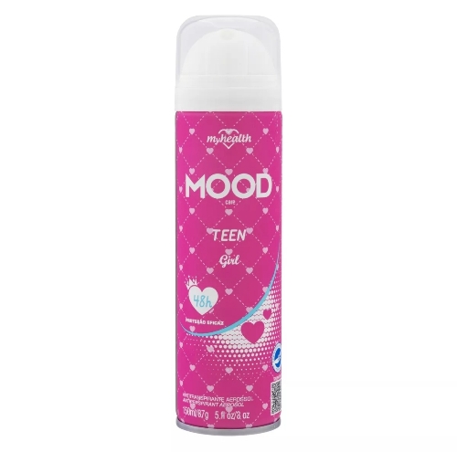 Desodorante Aerosol Teen Girl Mood Care 150ml