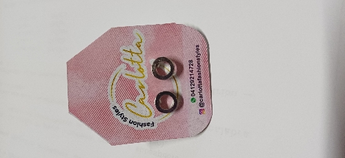 Zarcillos botones de o