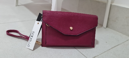 Cartera Isabelle Rojo vino