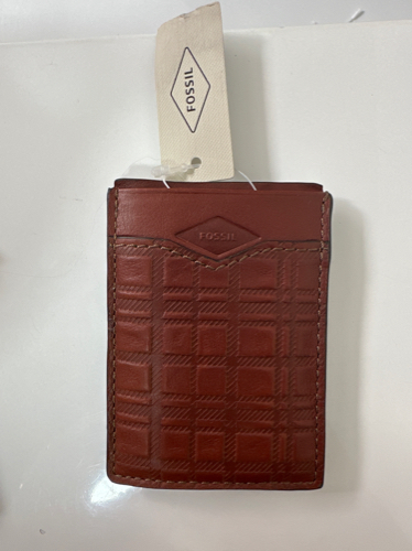 Money clip Marron Fossil