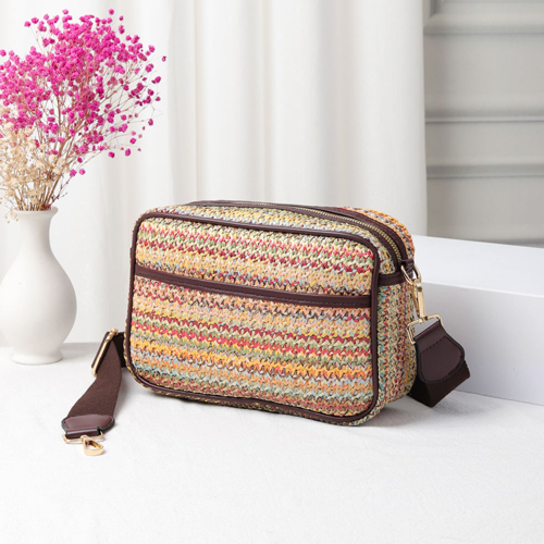 Crossbody paja trenzada MultiC
