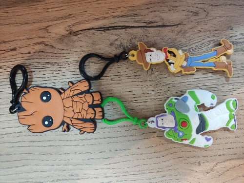 Llavero silicona gru-toy story
