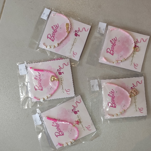 Collar barbie mostazilla