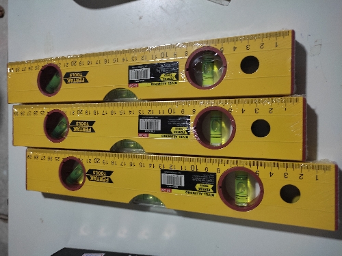 Nível 3 bolhas 30 cm