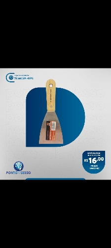 Espátula inox 7.5