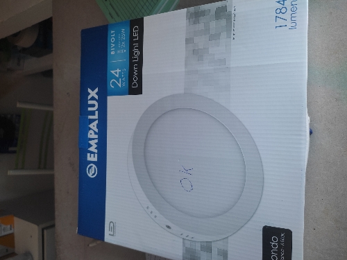 PAINEL LED SOB REDONDO 24W  6000K EMPALUX