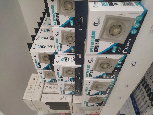 SPOT LED RECUADO 6400K