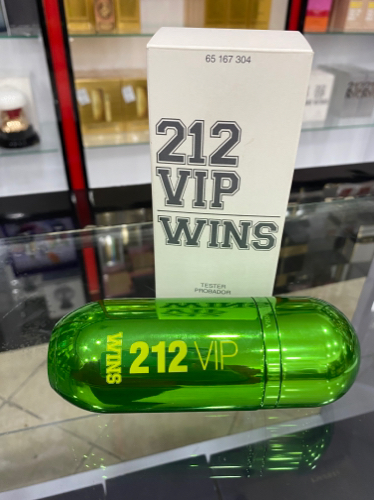 Carolina Herrera 212 VIP Wins EDP 80ML Dama tester