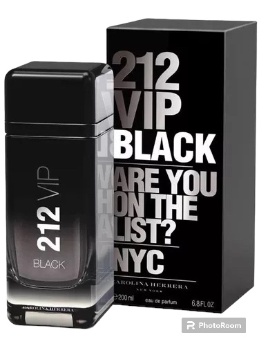 Carolina Herrera 212 VIP Black EDP 200ml caballero