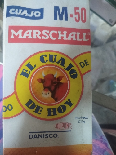Cuajo marschall en pastillas