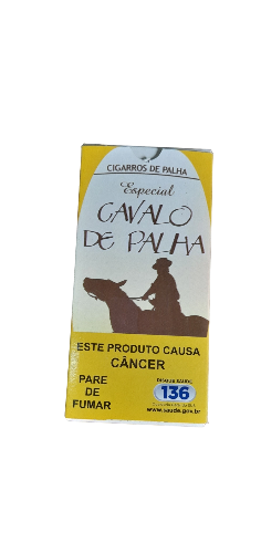 Palheiro cavalo de palha
