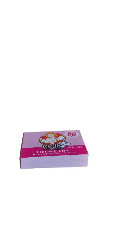 Piteira de papel Bros large rosa c/desenhos