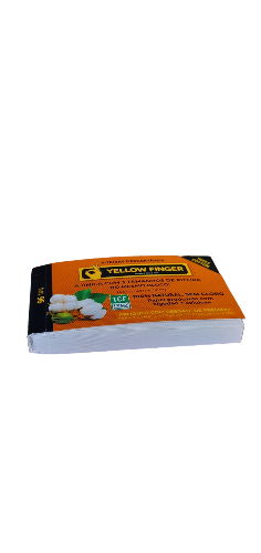 Piteira de papel Yellow Finger laranja