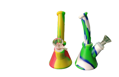 Bong de silicone pqno