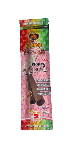 Blunt honeypuff organic hemp sabor spun sugar