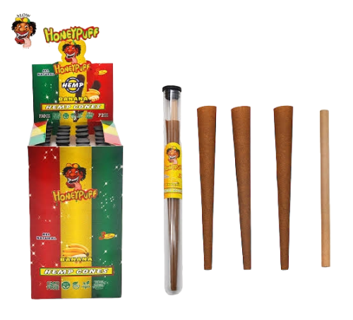 Blunt honeypuff cone c/ 3 c/ piteira