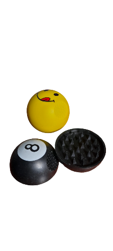 Dichavador de plastico rendondo bola e smile