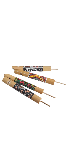 Flauta êmbole de bambu