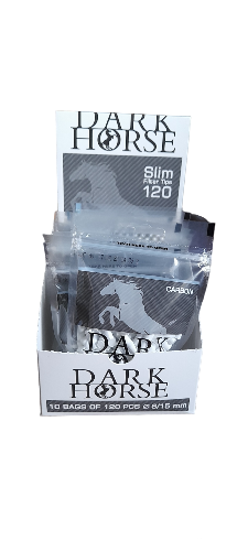 Filtro dark horse carvão ativado c/120