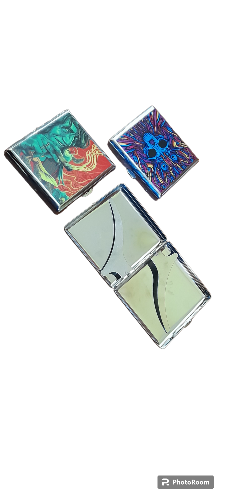 Porta cigarro metal