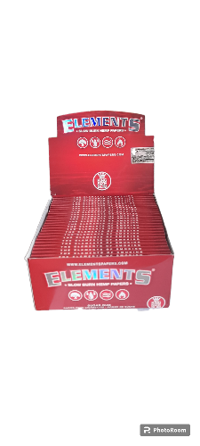 Seda elements red  king size slim