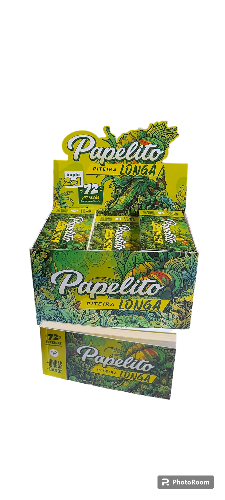 Piteira de papel papelito longa dupla