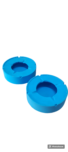 Cinzeiro de silicone c/ tampa grande