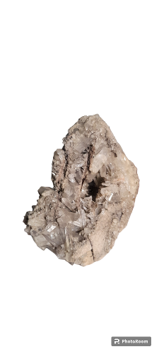 Pedra Druza natural de quartzo  14cm 1,360 kg