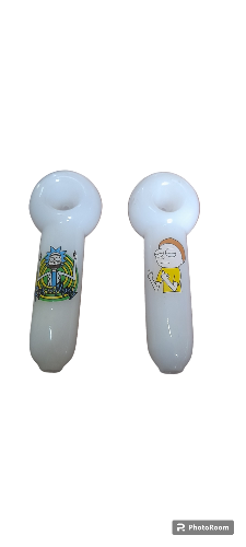 Pipe de vidro rick and morty pequeno