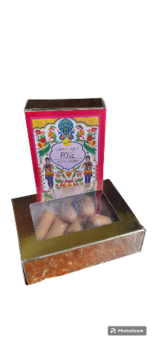 Incenso cone freevani rose 10uni