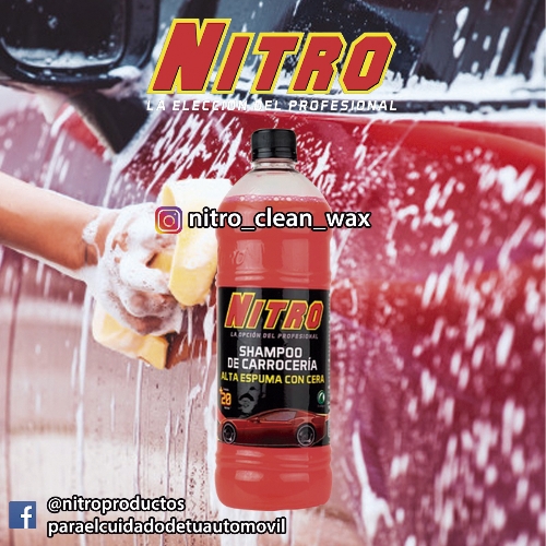 Shampoo Alta Espuma con Cera 900 ml