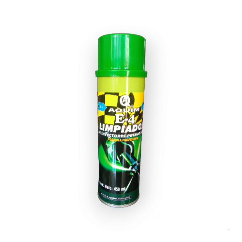 E4 Limpiador de Inyectores Presurizado 450 ML