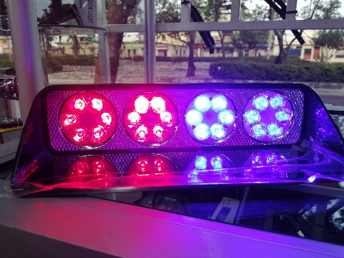BALIZA S24 LED POLICIA VARIAS FUNCIONES 12V