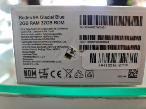 Redmi 9A 160722