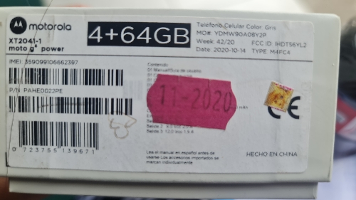 Motorola g8 power td2